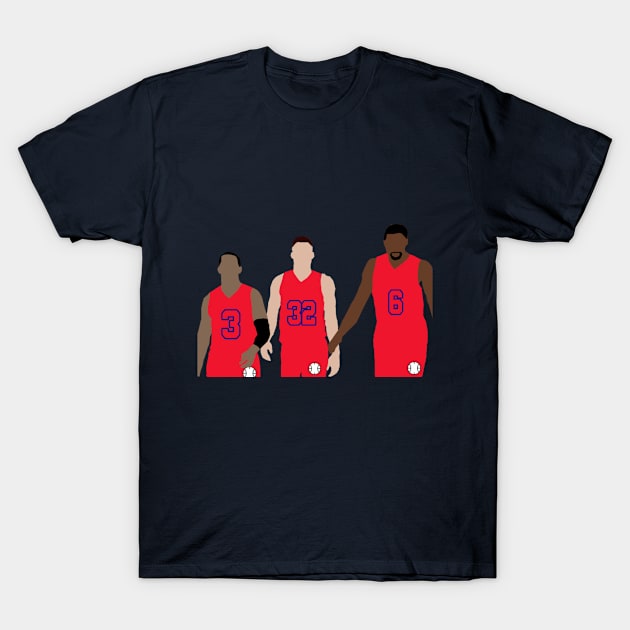 The LA Big Three T-Shirt by VectoredApparel